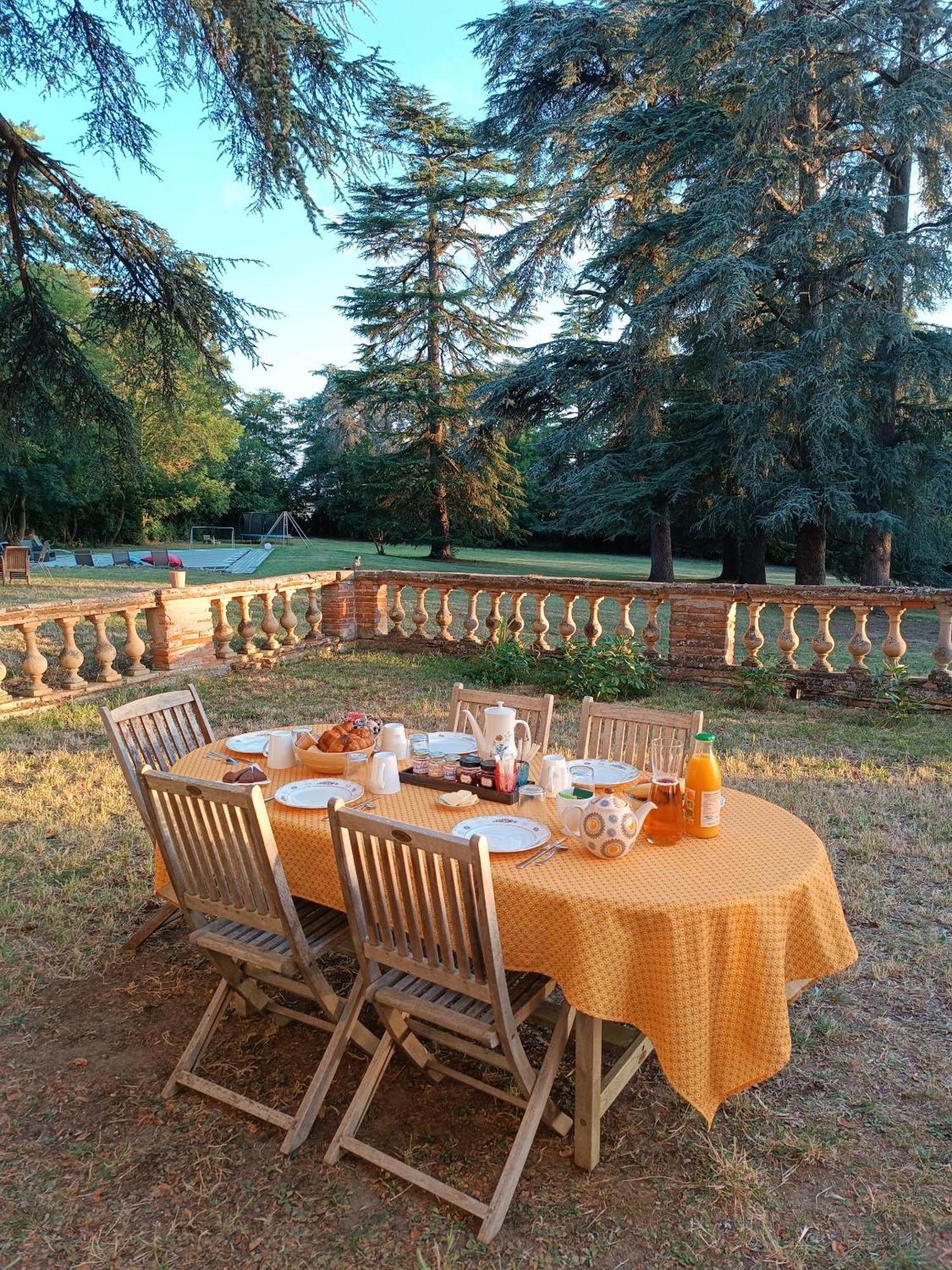 Le Jardin Des Cedres Hotell Lavaur  Exteriör bild